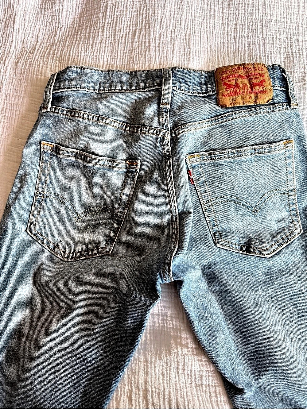 Levi's 512 Straight Jeans Waist 29 Blue